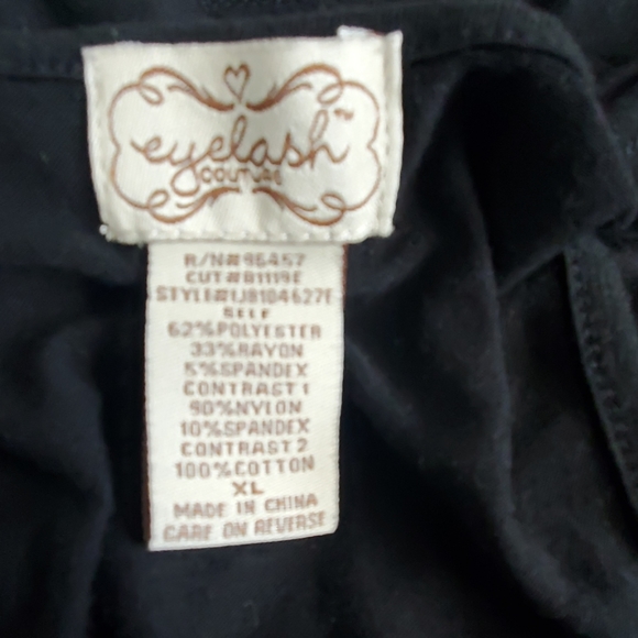 NWOT BLACK LACE  TANK TOP - Picture 4 of 8